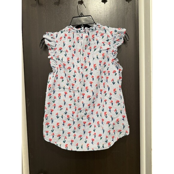 Cottagecore Boho-chic Preppy Roller Rabbit "Adorable" Top Small - Picture 3 of 8